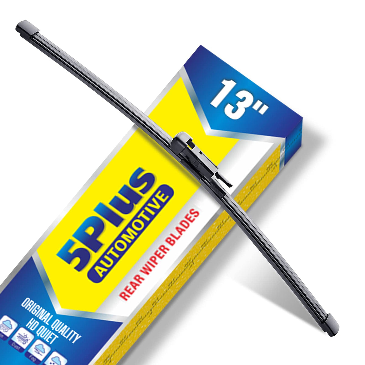 5 PLUS RearQuiet 12 Inch Rear Wiper Blade,OEM Replacement Rear Window Wiper Jansha Store