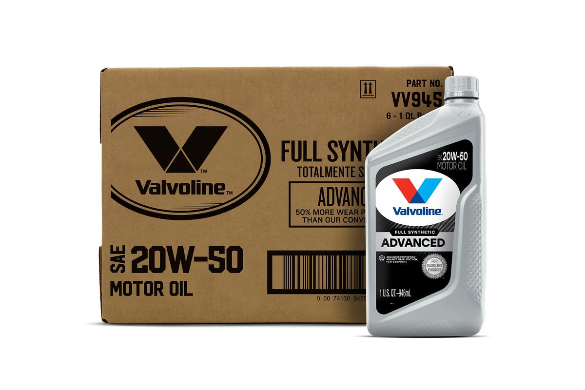 Valvoline Advanced Full Synthetic SAE 0W-20 Motor Oil 5 QT Jansha Store