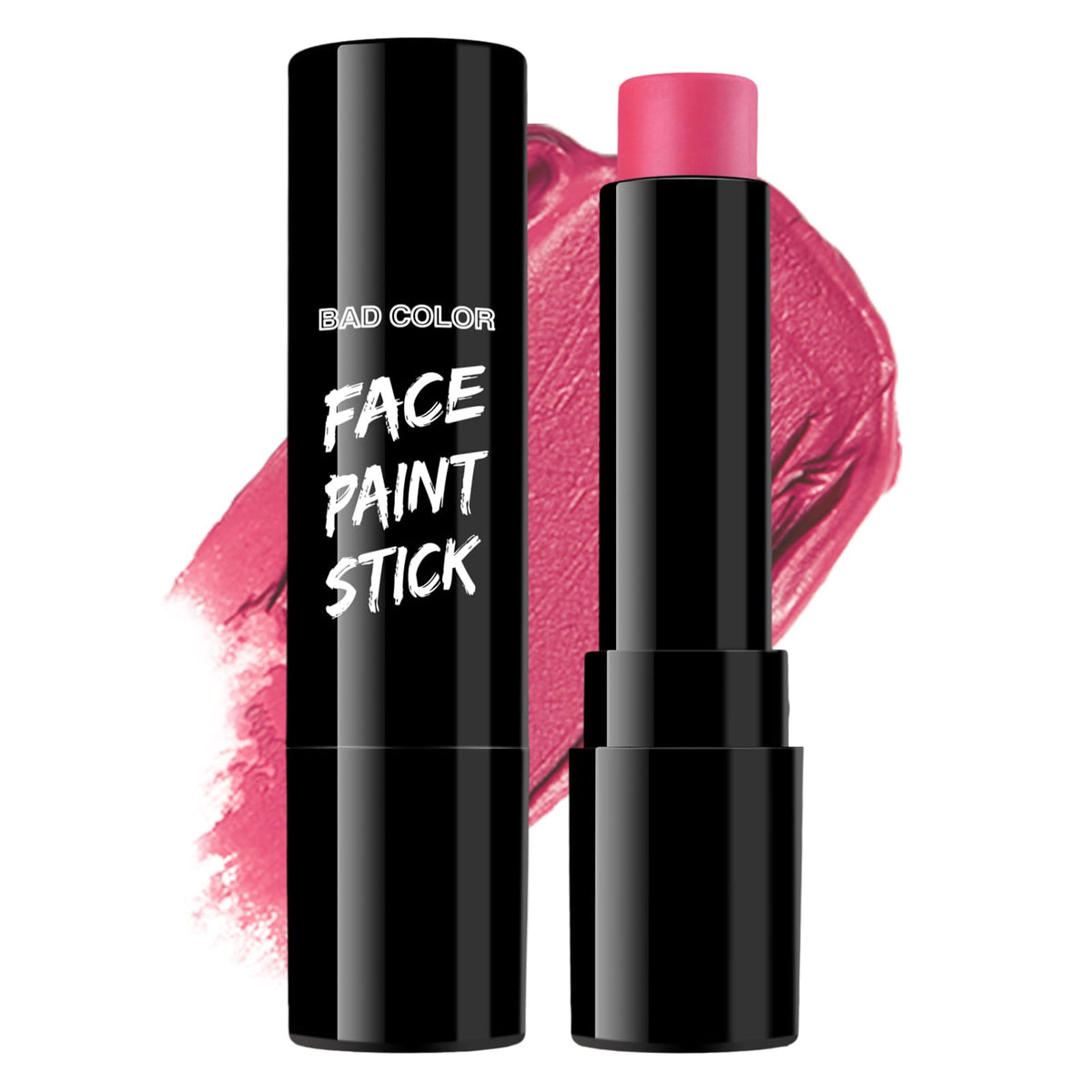 BADCOLOR Black Cream-Blendable Face Body Paint Stick for Adults Children Eye Black Softball Football Baseball Sports , Non-Toxic Hypoallergenic for Halloween SFX Makeup Cosplay Joker Costume Parties Jansha Store