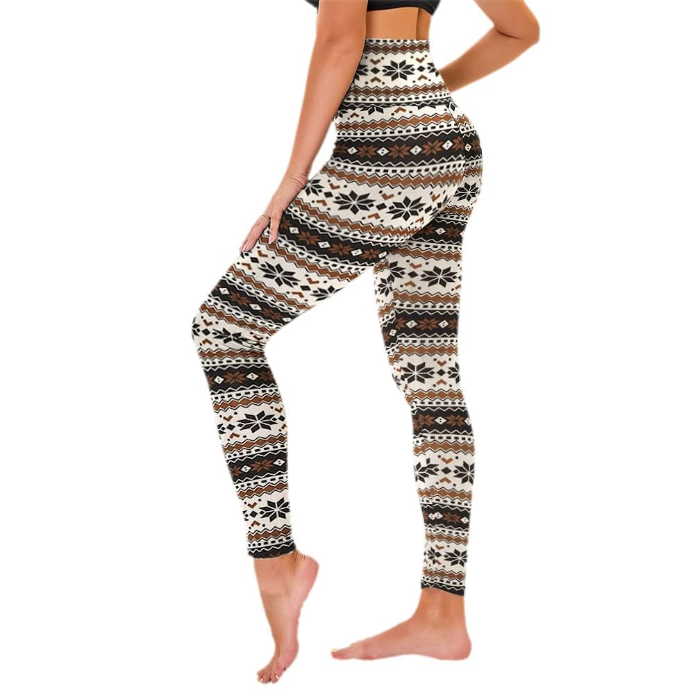 TNNZEET High Waisted Leggings for Women - No See Through Tummy Control Cycling Workout Yoga Pants with Pockets Reg & Plus Jansha Store