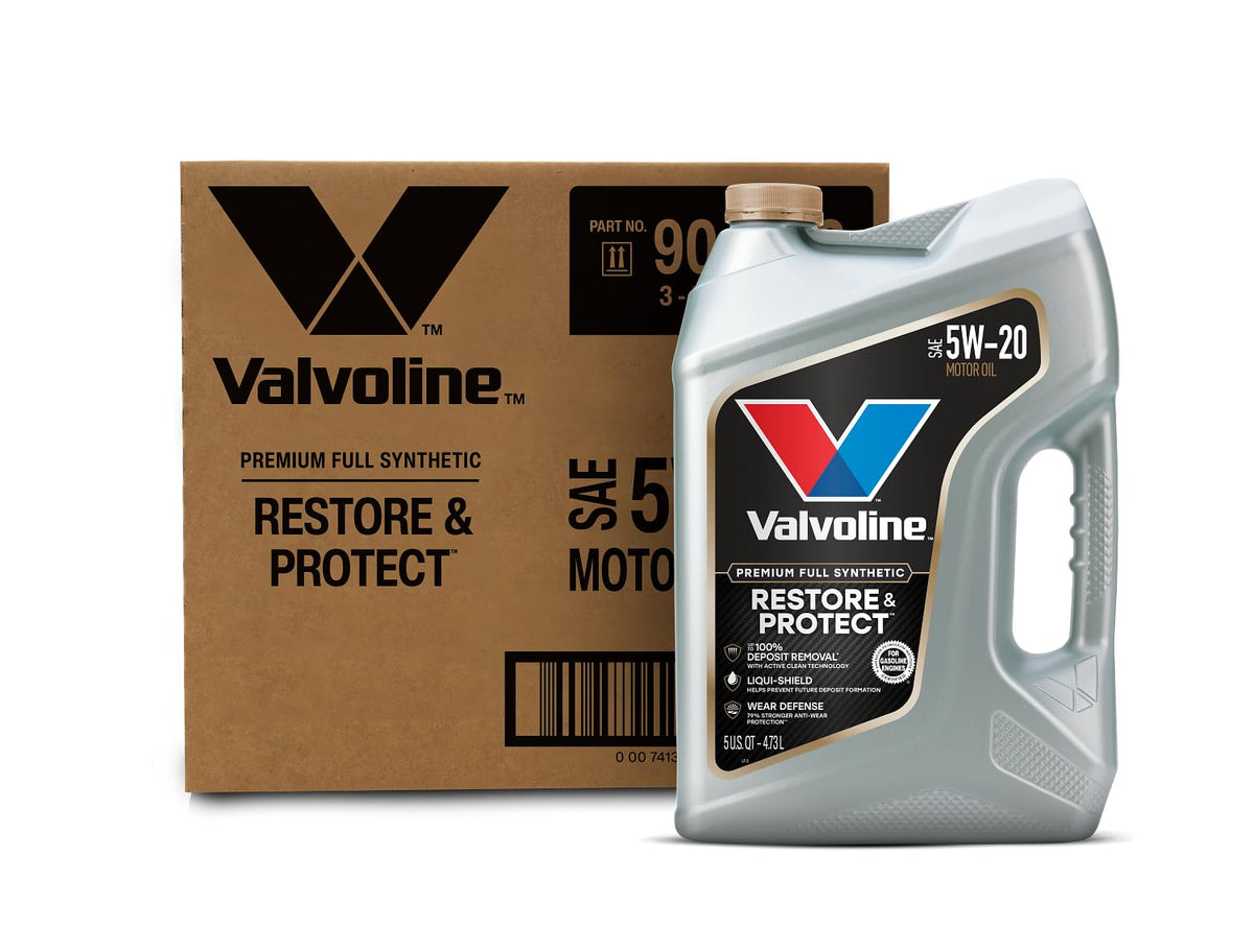 Valvoline Advanced Full Synthetic SAE 0W-20 Motor Oil 5 QT Jansha Store