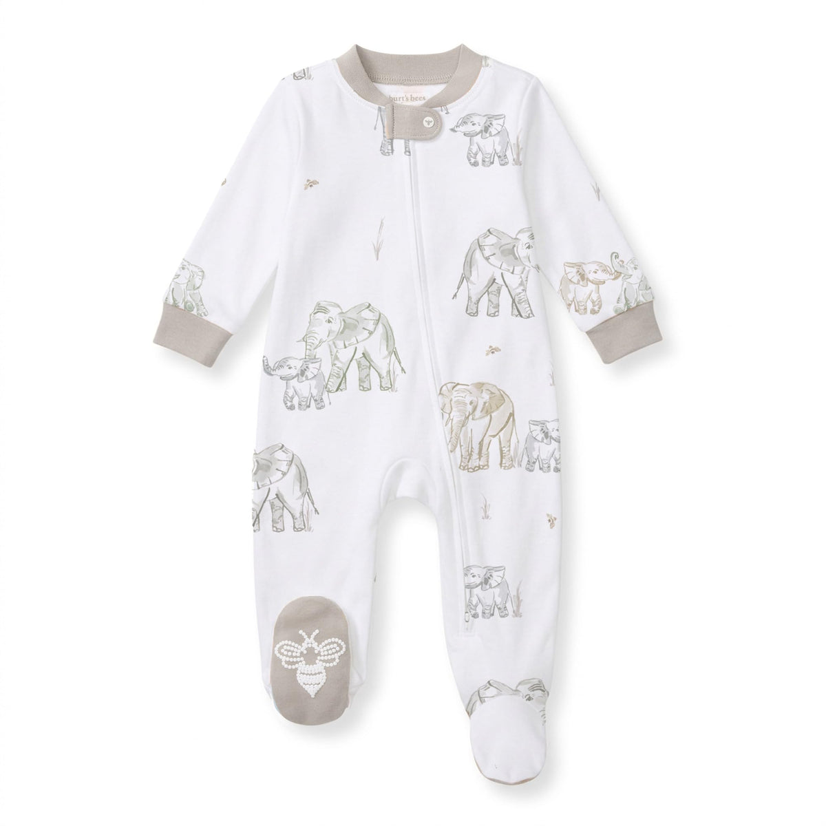 Burt's Bees Baby Baby Girl's Pajamas Sleep and Play Jansha Store
