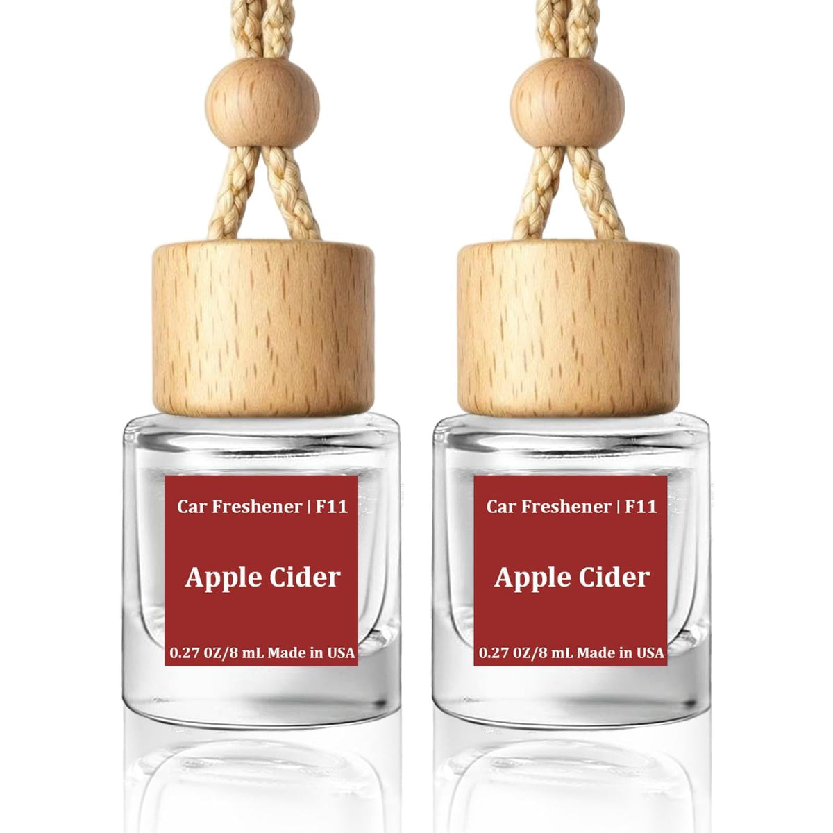 HoogaLife Car Air Freshener Diffuser 2 Pack Hanging Air Freshener Diffuser - Vanilla Cream Fragrance Oil Air D iffuser for Car, 45+ days Long Lasting Fragrance Made in USA C ar Air Fresheners (V54) Jansha Store