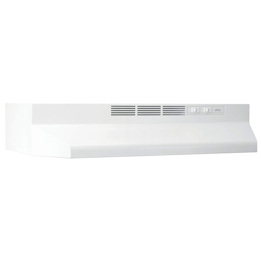 Broan-NuTone 413023 Ductless Range Hood Insert with Light, Exhaust Fan for Under Cabinet, 30-Inch, Black Jansha Store