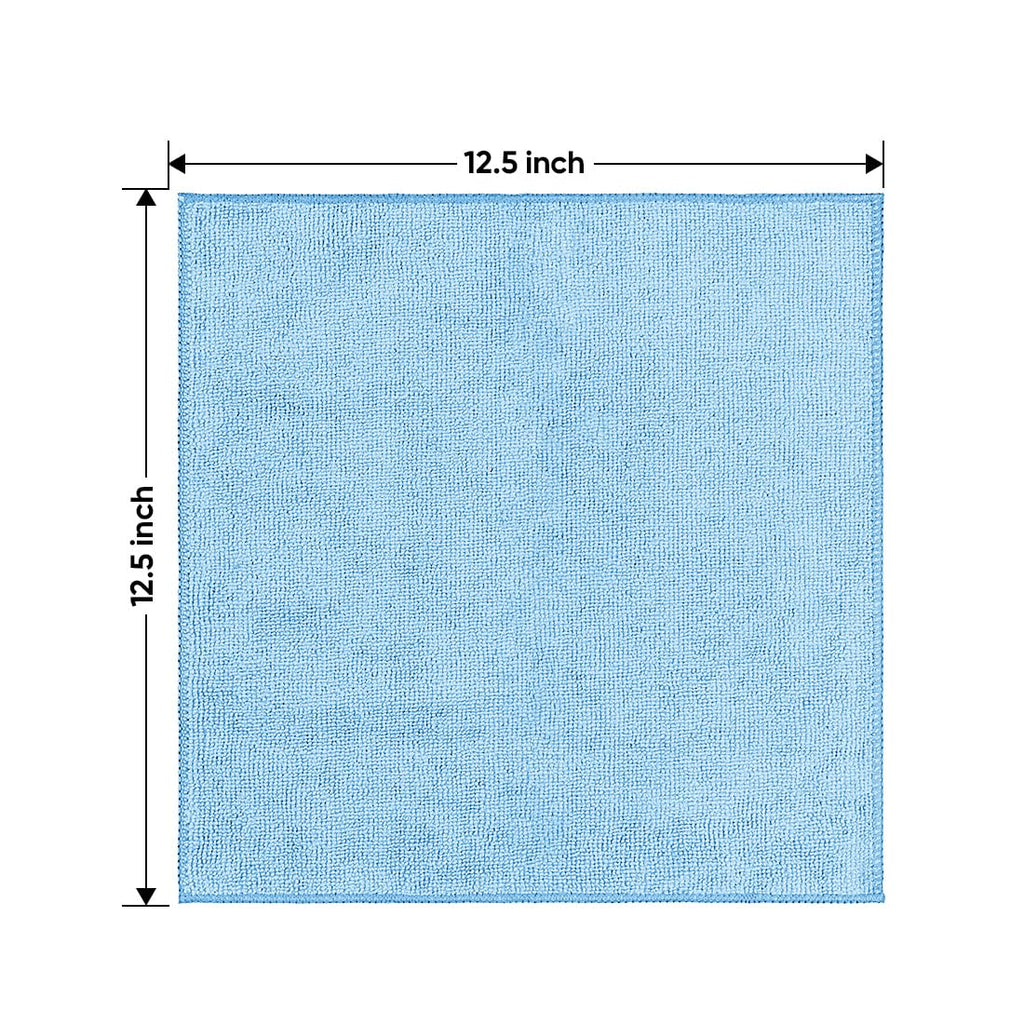 HOMEXCEL Microfiber Cleaning Cloth 12 Pack, 12.5 x 12.5 inch Microfiber Towels for Cars, Ultra Absorbent Washing Cloth, Lint Free Streak Free Cleaning Rags for Car, Kitchen, and Window (Grey) Jansha Store