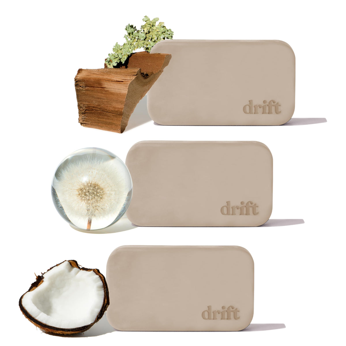 Drift Car Air Freshener - Stone Air Freshener Car Odor Eliminator - Long Lasting Scent - Auto Accessories - Metal Clip - Essential Oils - Clean Ingredients - Teak Scent Starter Kit Jansha Store