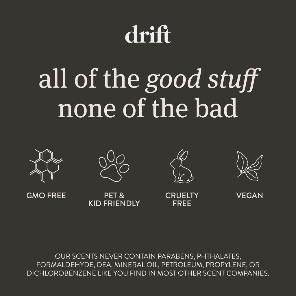 Drift Car Air Freshener - The Original Wood Air Freshener - Car Odor Eliminator - Long Lasting Scent - Auto Accessories - Metal Clip - Essential Oils - Clean Ingredients - Teak Scent Starter Kit Jansha Store