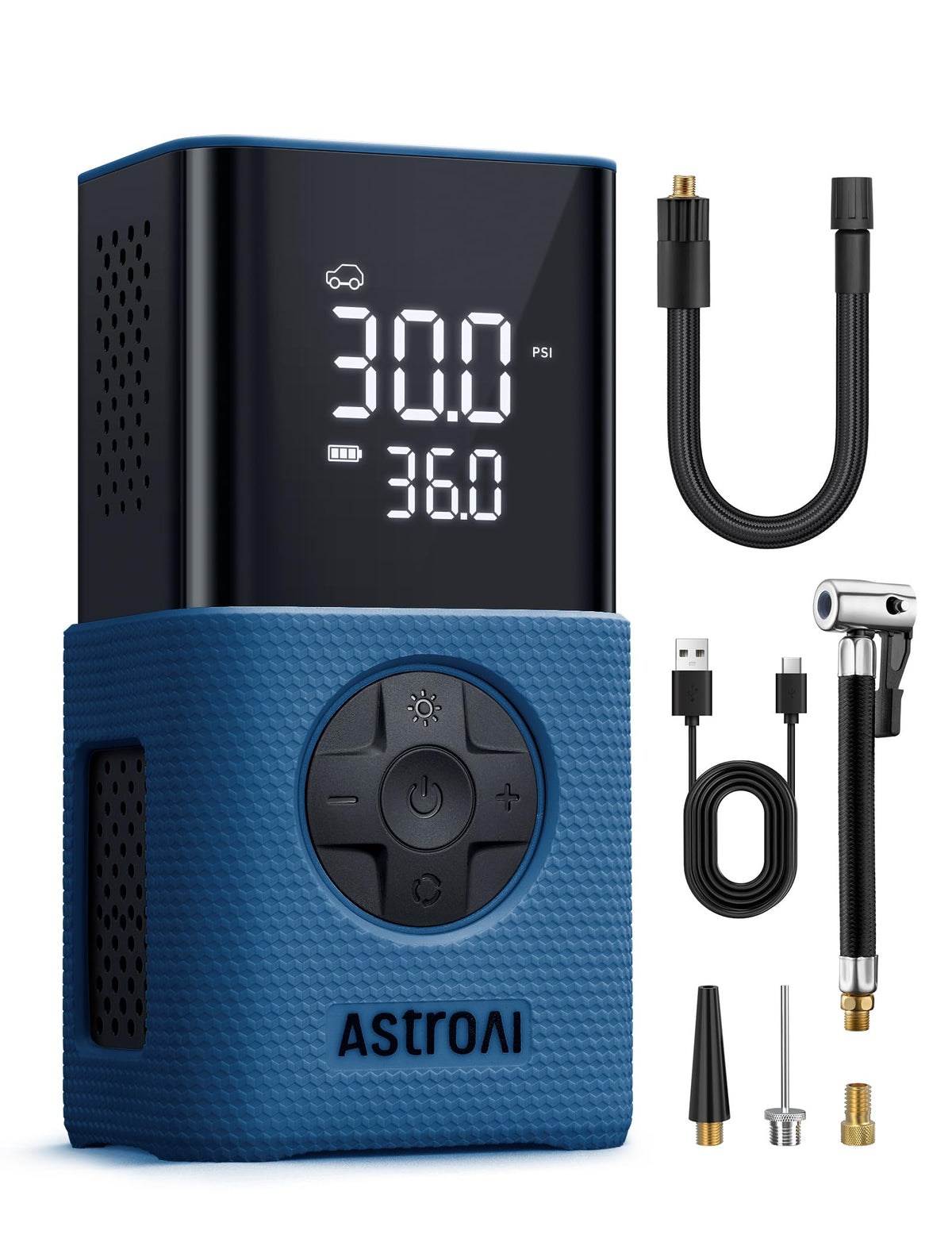 AstroAI L7 Tire Inflator Portable Air Compressor,150 PSI Cordless Bike Pump Jansha Store