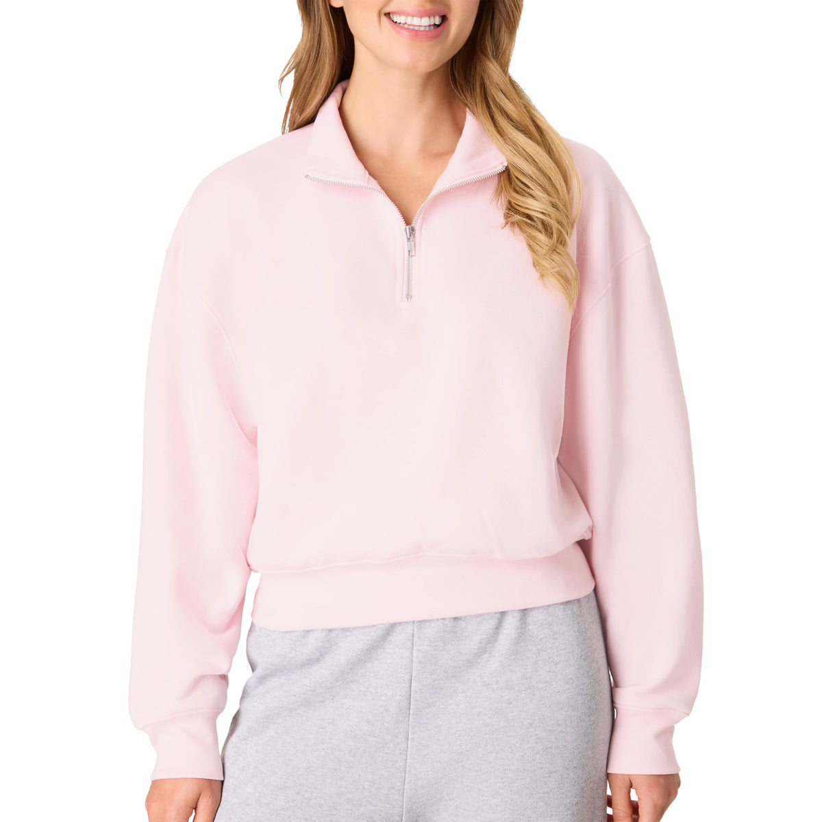 Hanes Women's EcoSmart Fleece Sweatshirt for Women, Soft Midweight - Full-Zip Hoodie, Sweatshirt, or 1/4 Zip Jansha Store