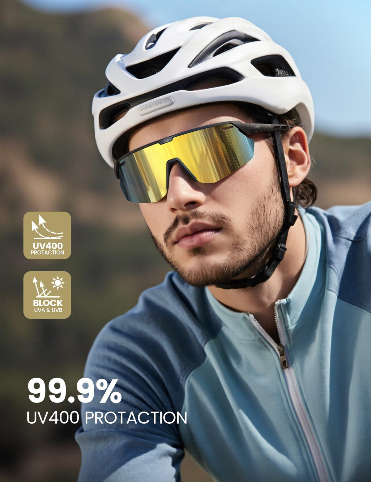 Lamicall 24g Polarized Sports Sunglasses for Men Women - UV400 Protection Sun Glasses for Baseball Running Cycling Fishing Jansha Store