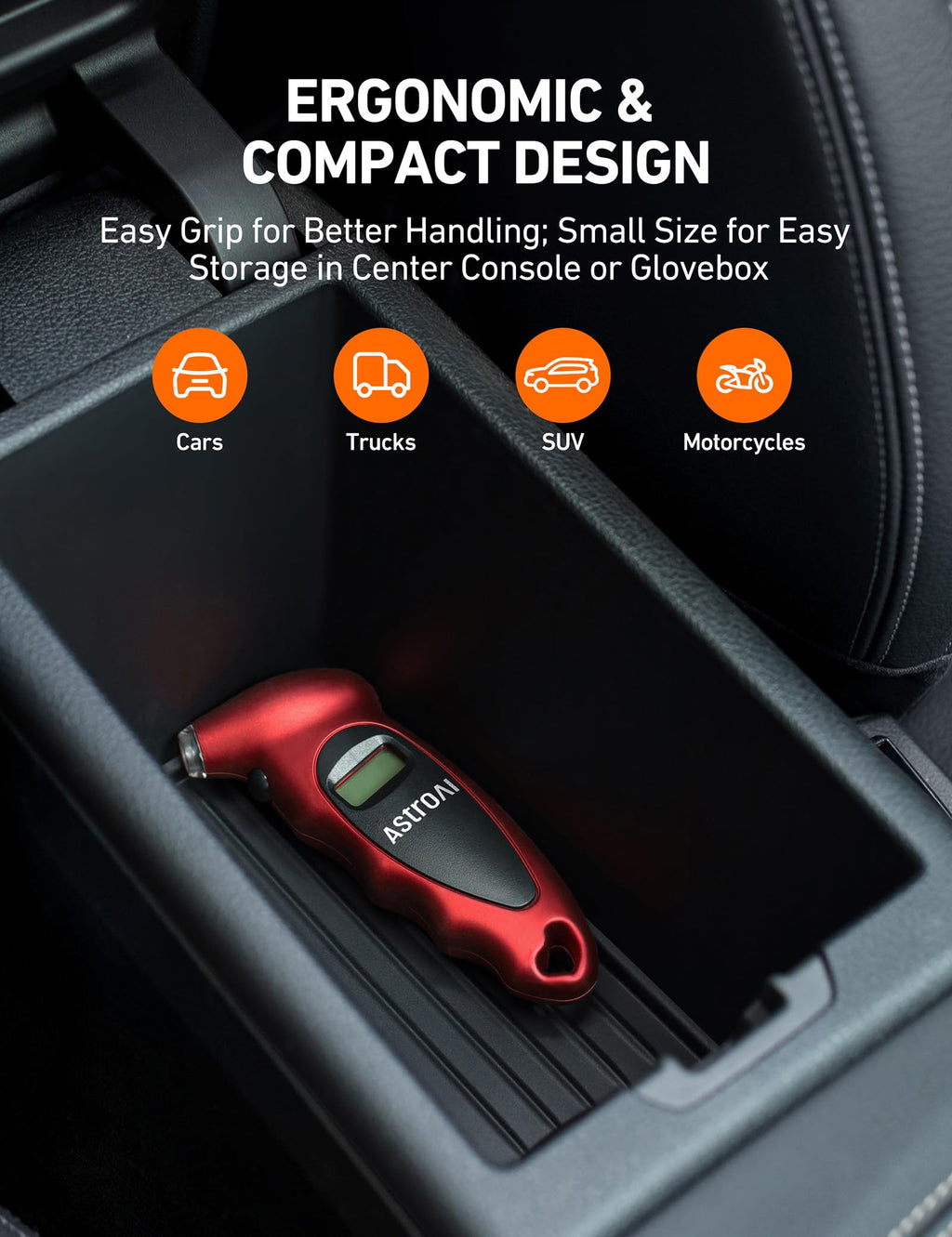 AstroAI Digital Tire Pressure Gauge 150PSI, ±1PSI Accuracy for Car Truck Jansha Store