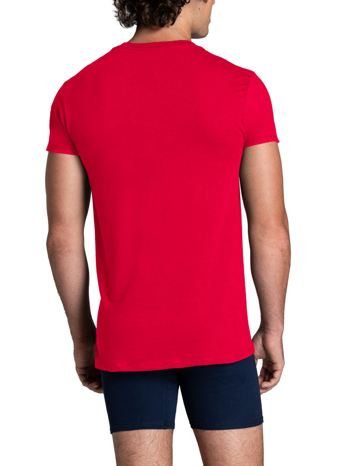 Fruit of The Loom Men's Crew Tee Undershirts, Moisture Wicking & Tag Free, Also Available in Big & Tall Jansha Store