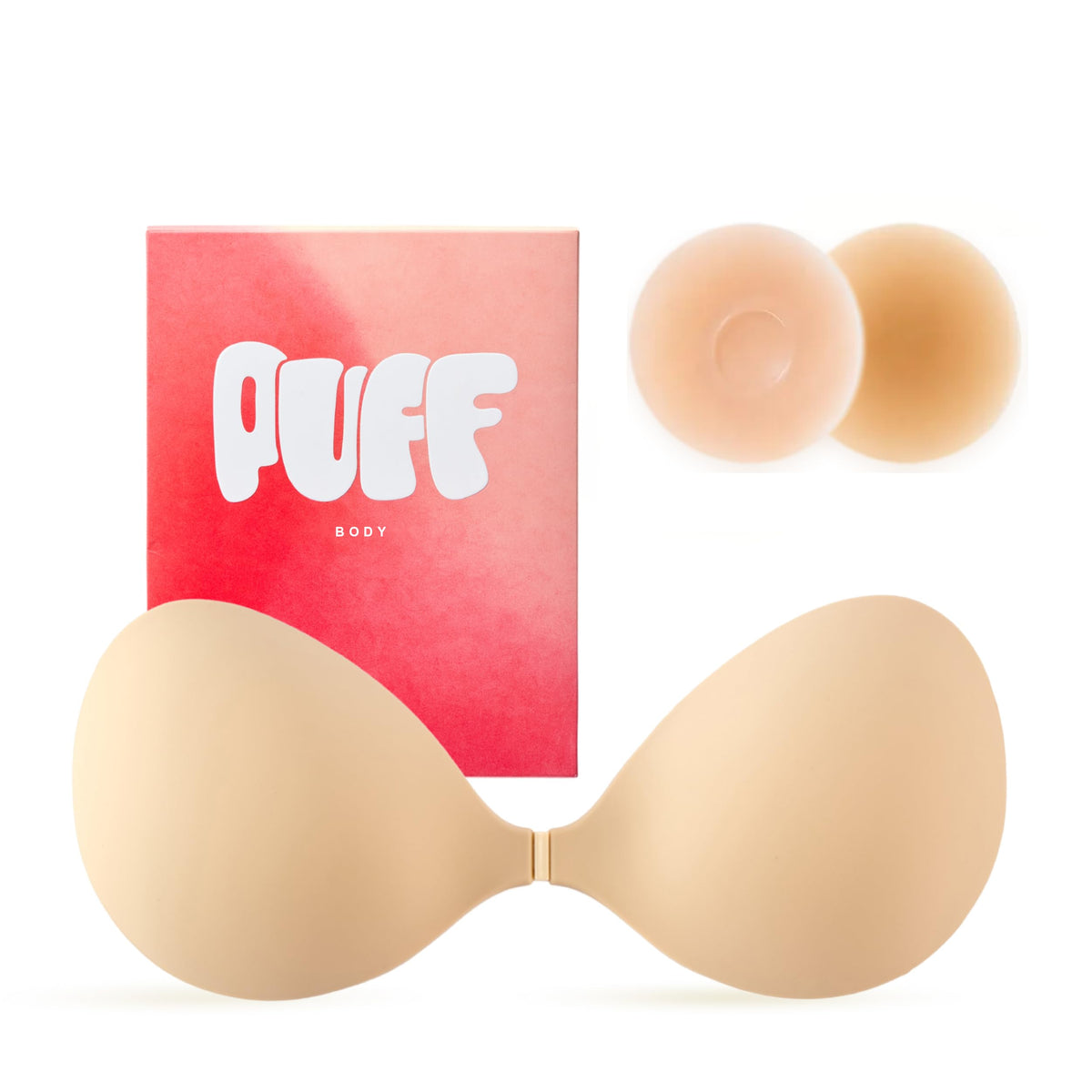 Sticky Bra Push Up, Invisible Strapless Adhesive Bra Jansha Store
