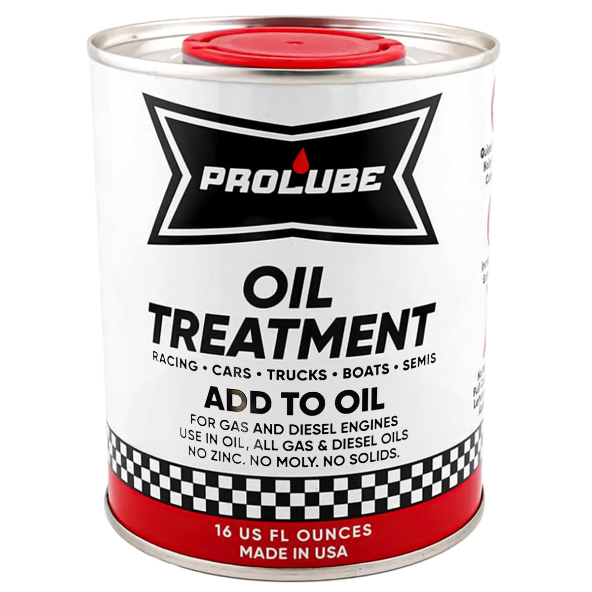 Prolube Oil Treatment - Engine Oil Additive for Gas & Diesel Engines - Reduces Wear, Noise, Vibration - Boosts Fuel Economy & Horsepower - Works on Transmissions & Differentials (1QT) Jansha Store