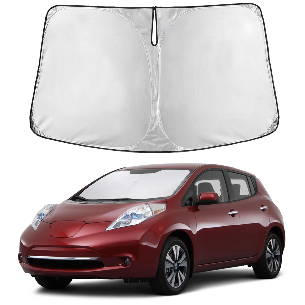 EcoNour Car Windshield Sun Shade, Front Window Sun Blocker for SUVs,Sedan Jansha Store