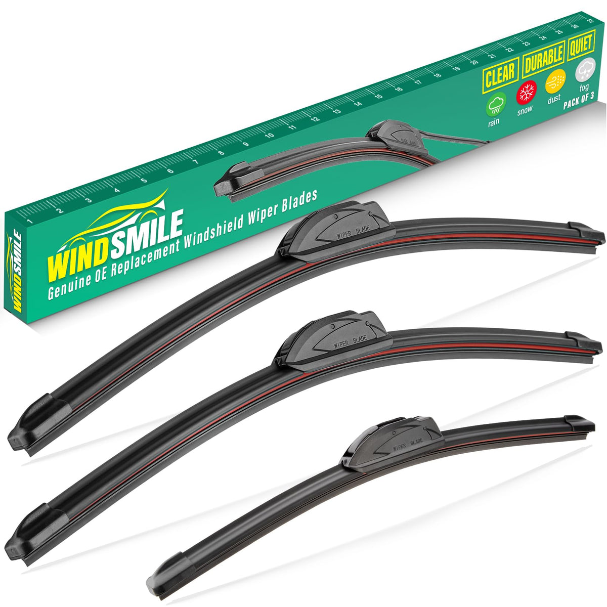 WINDSMILE Windshield Wiper Blades Replacement for Chevrolet Trax 2024-2026 Jansha Store