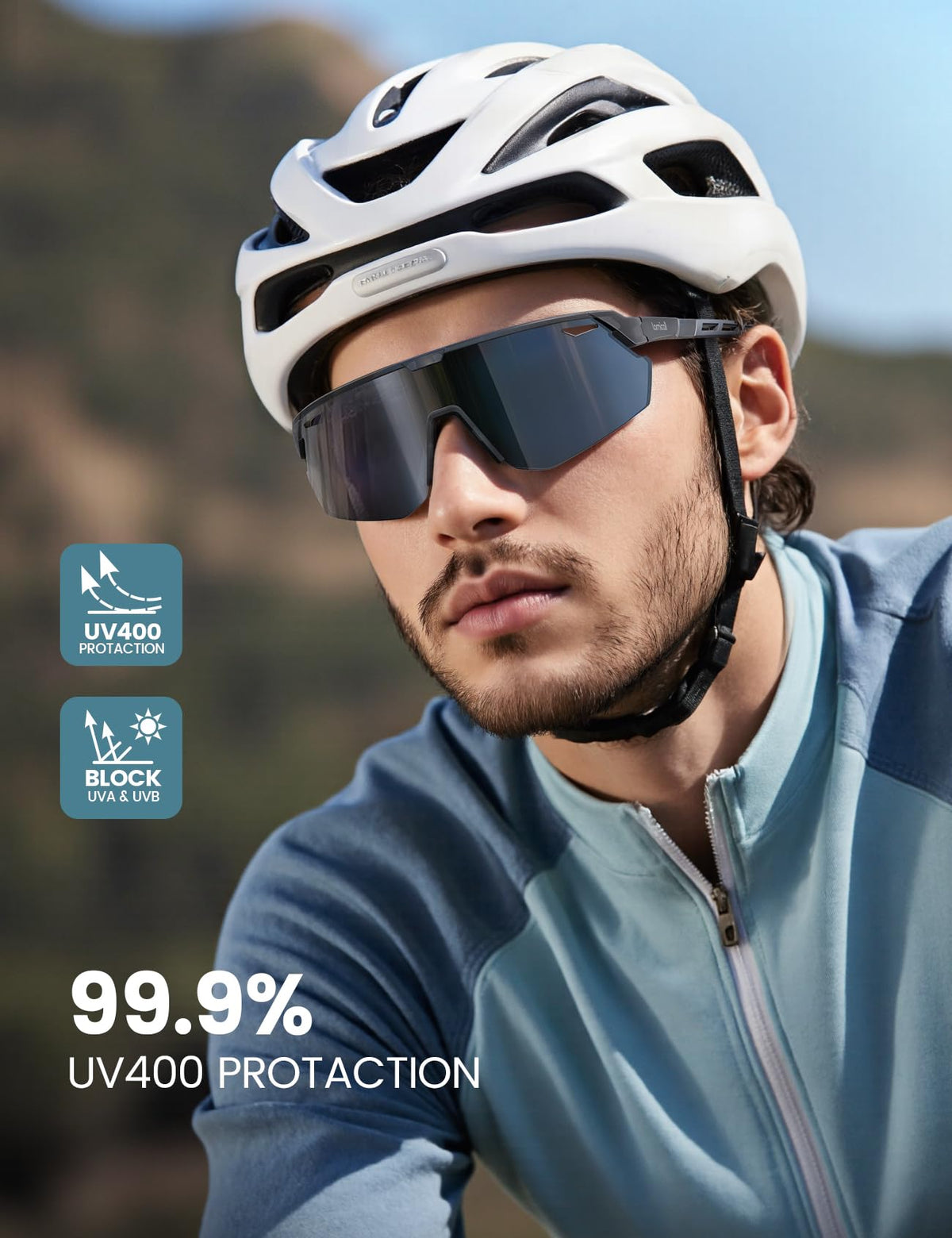 Lamicall 24g Polarized Sports Sunglasses for Men Women - UV400 Protection Sun Glasses for Baseball Running Cycling Fishing Jansha Store