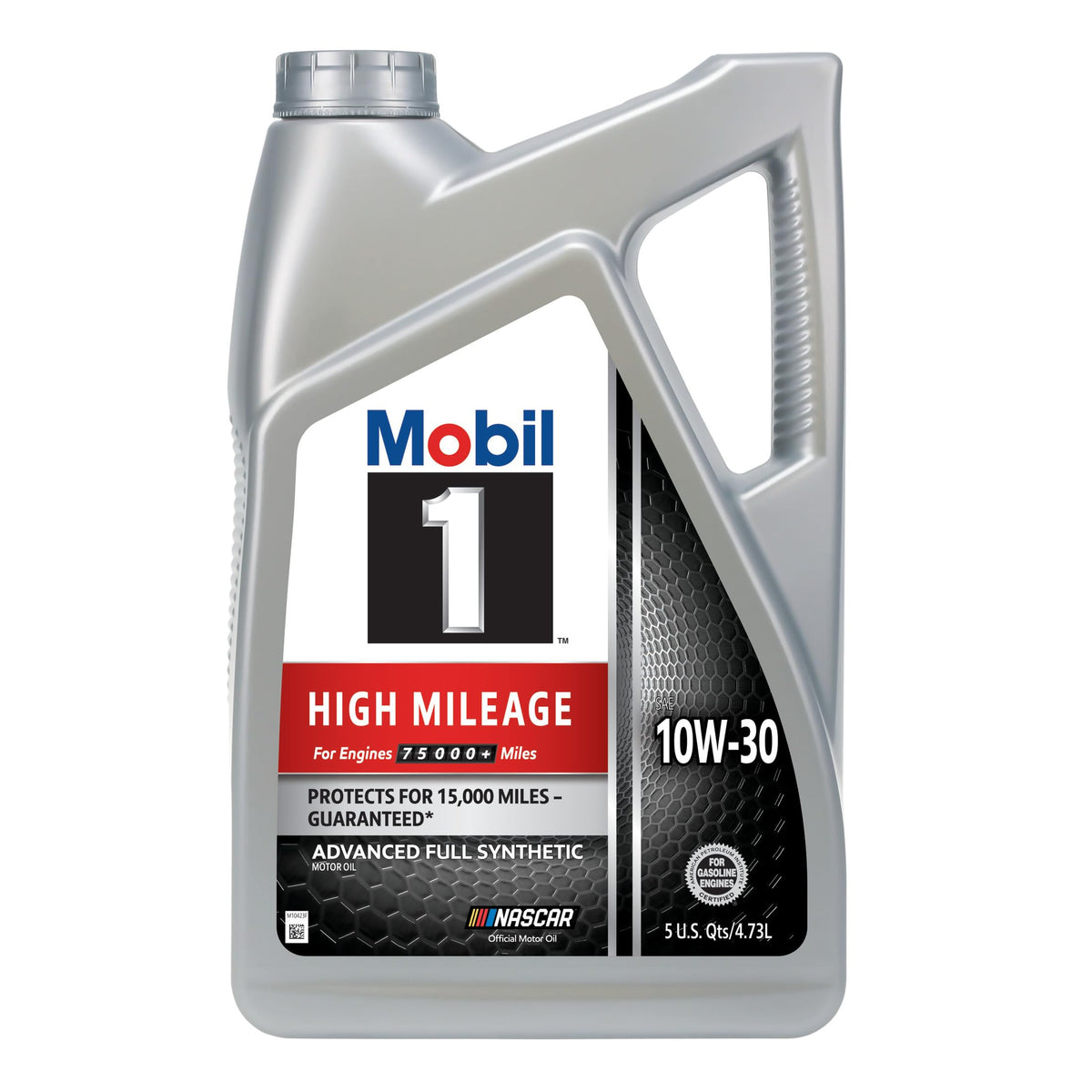 Mobil 1 High Mileage Full Synthetic Motor Oil 5W-30, 5 Quart Jansha Store