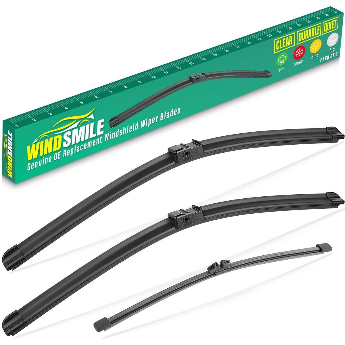 WINDSMILE Windshield Wiper Blades Replacement for Chevrolet Trax 2024-2026 Jansha Store
