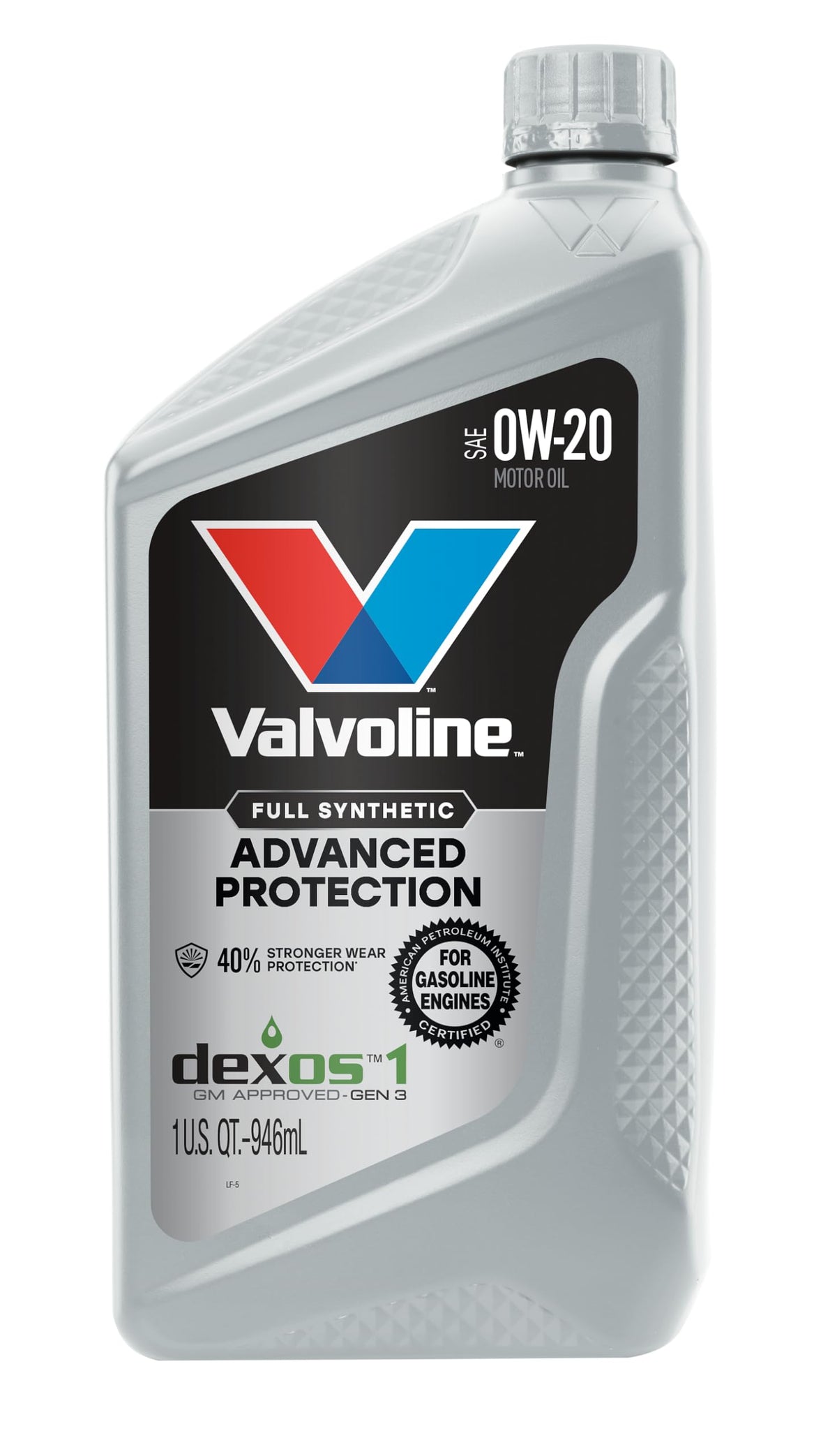 Valvoline Advanced Full Synthetic SAE 0W-20 Motor Oil 5 QT Jansha Store