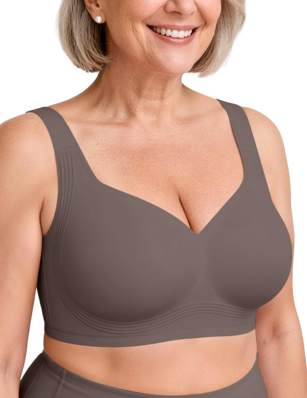 Vertvie Jelly Bras for Women No Underwire Minimizer Support Jansha Store
