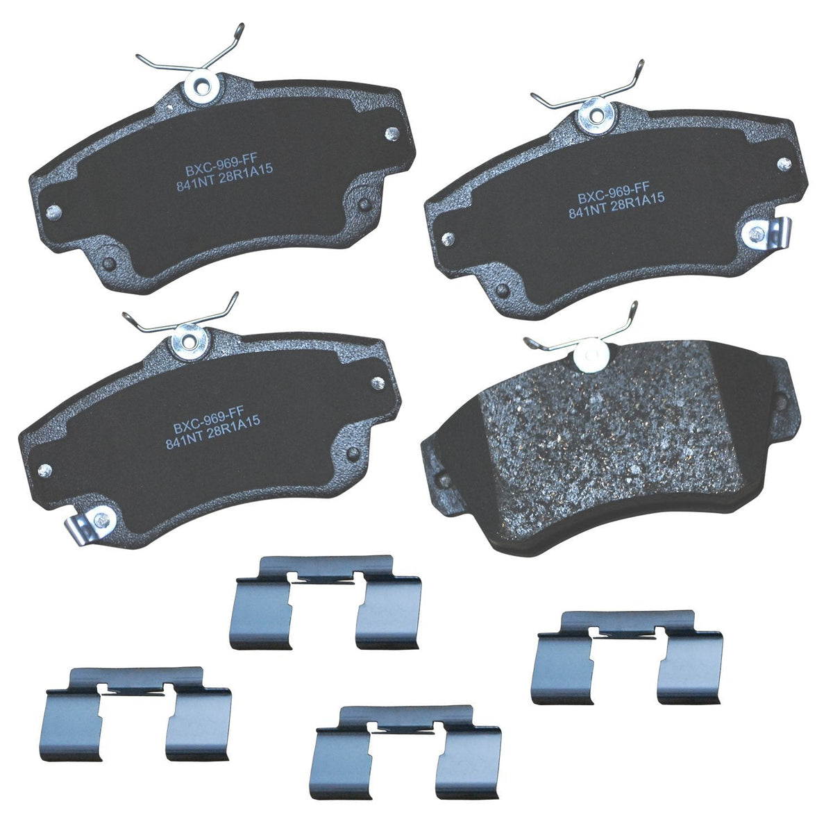 Bendix Premium SBC436A Ceramic Front Brake Pads for Toyota 4Runner 2002-2001, Hilux 2004, Tacoma 1998-1995 Jansha Store