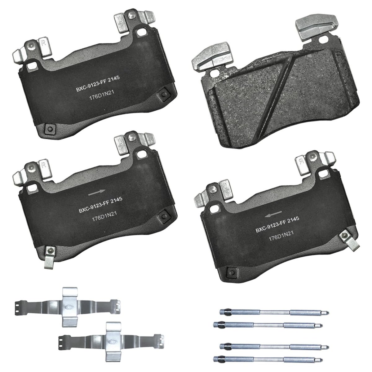 Bendix Premium SBC436A Ceramic Front Brake Pads for Toyota 4Runner 2002-2001, Hilux 2004, Tacoma 1998-1995 Jansha Store