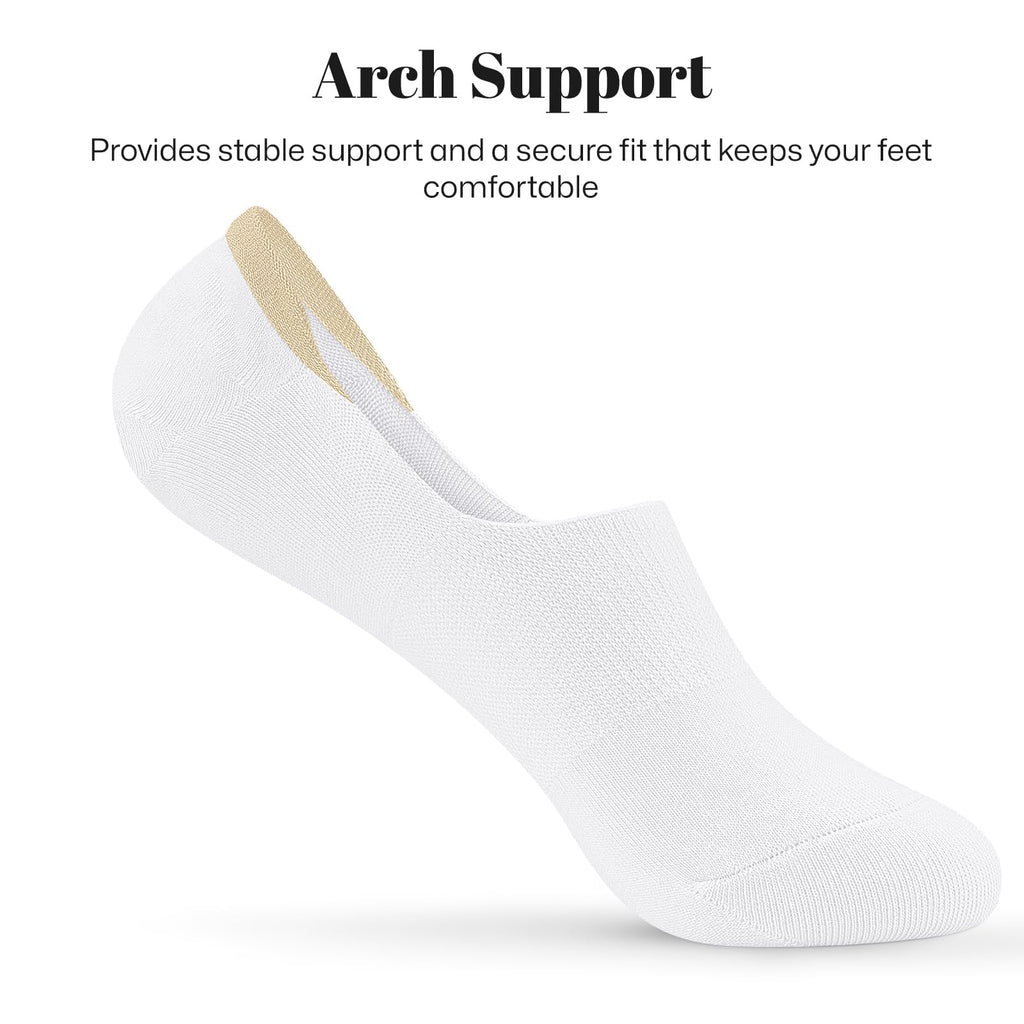 wernies No Show Socks Women Low Cut Ankle Socks Non Slip 4/8 Pairs Jansha Store
