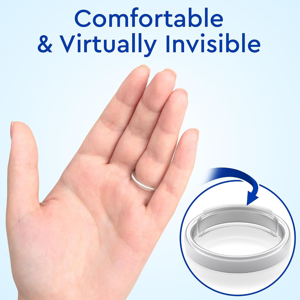 Ring Sizers for Loose Rings – Clip Ring Adjusters in 8 Sizes, Fits Flat Bands Up to 8 mm, Invisible Ring Guards for Women & Men Jansha Store