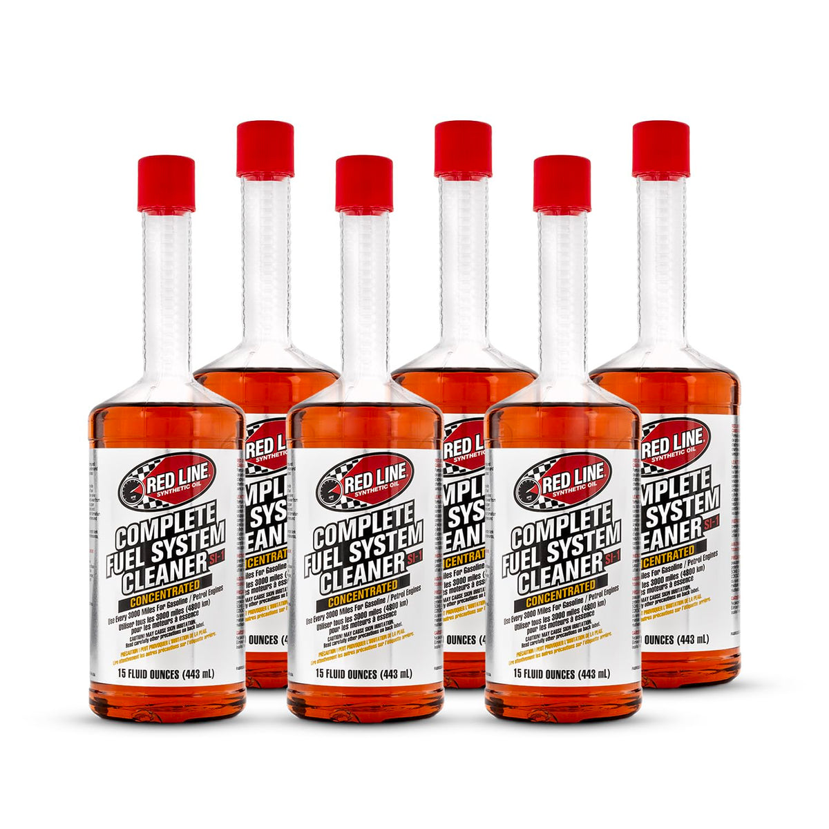 Red Line 60103 SI-1 Complete Fuel System Cleaner - 15 Ounce- Fuel Injector Cleaner and Carburetor Cleaner for Corrosion Prevention and Injector, Valve, and Combustion Chamber Deposit Removal Jansha Store