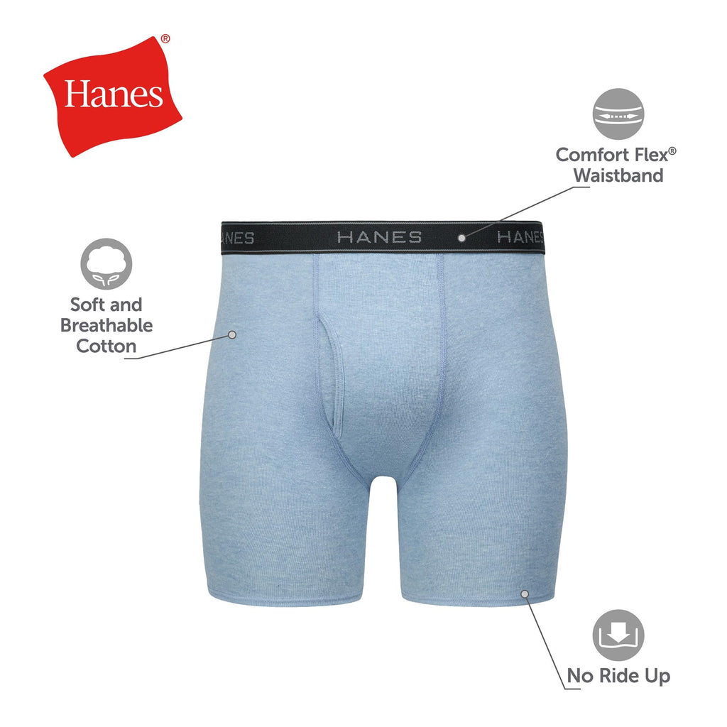 Close-up of the boxer briefs cotton blend and breathable knit