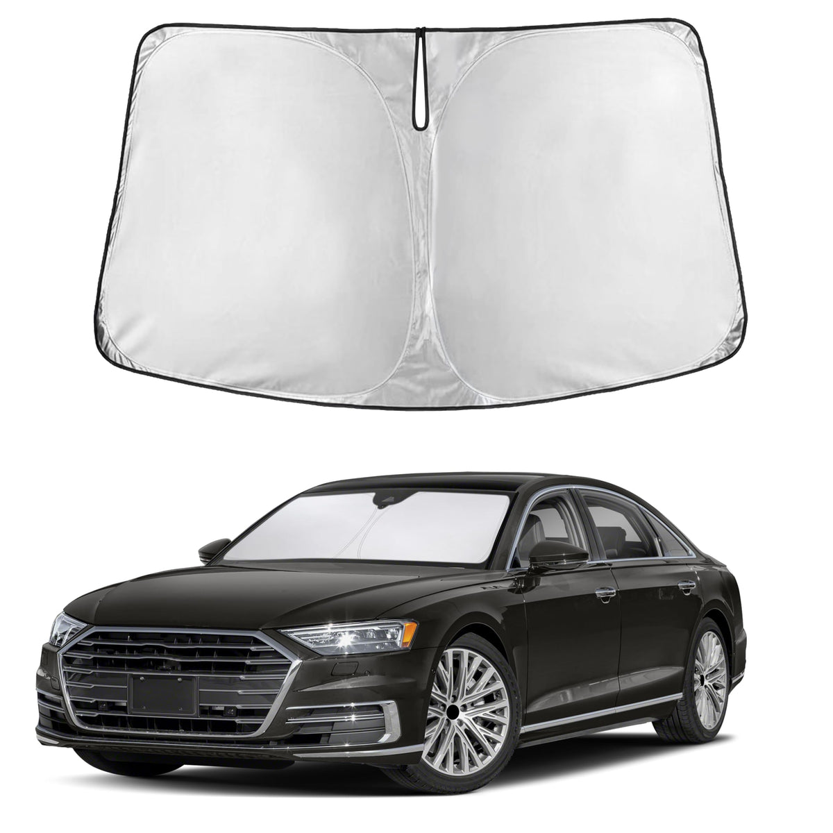 EcoNour Car Windshield Sun Shade, Front Window Sun Blocker for SUVs,Sedan Jansha Store