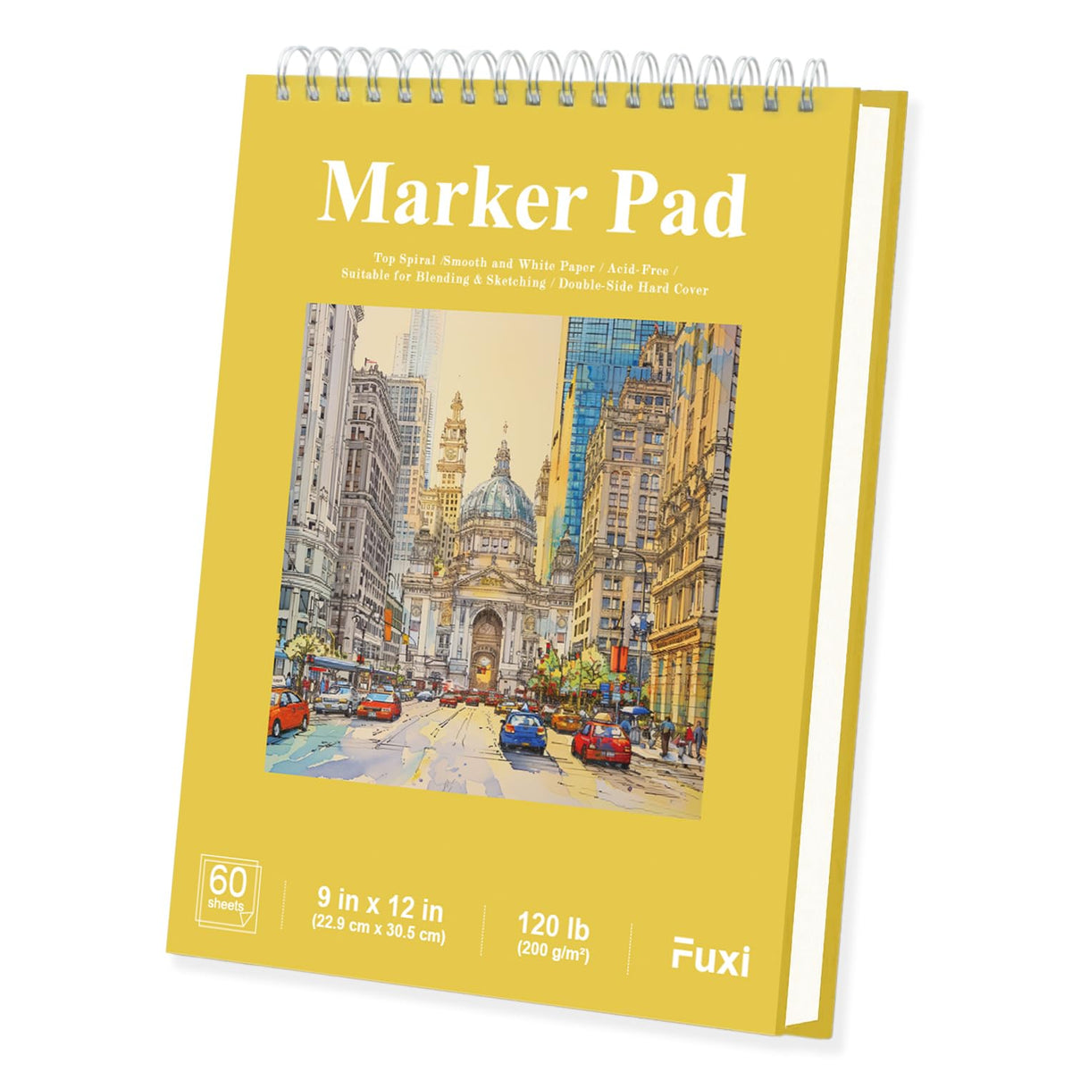 Fuxi Coloring Book & Sketchbook Set, 2-Pack, 9 x 12 in Jansha Store