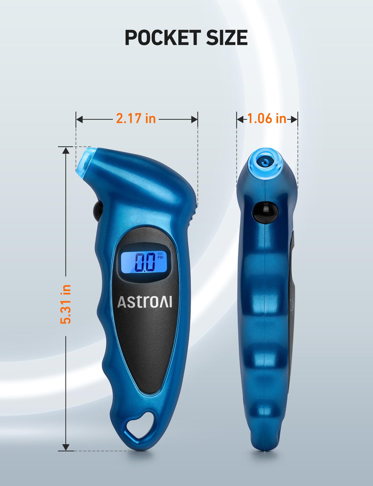 AstroAI Digital Tire Pressure Gauge 150PSI, ±1PSI Accuracy for Car Truck Jansha Store