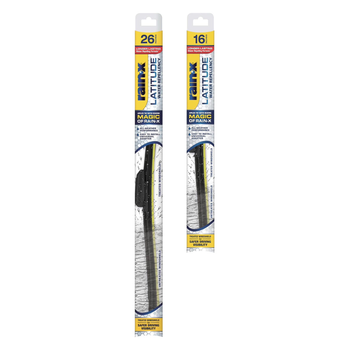 Rain-X 810363 Repellency Water Repellent Wiper Blades, 22" Windshield Wipers (Pack of 2), All Weather Streak-Free for Enhanced Visibility w/Water Repellency Formula [Amazon Exclusive] Jansha Store