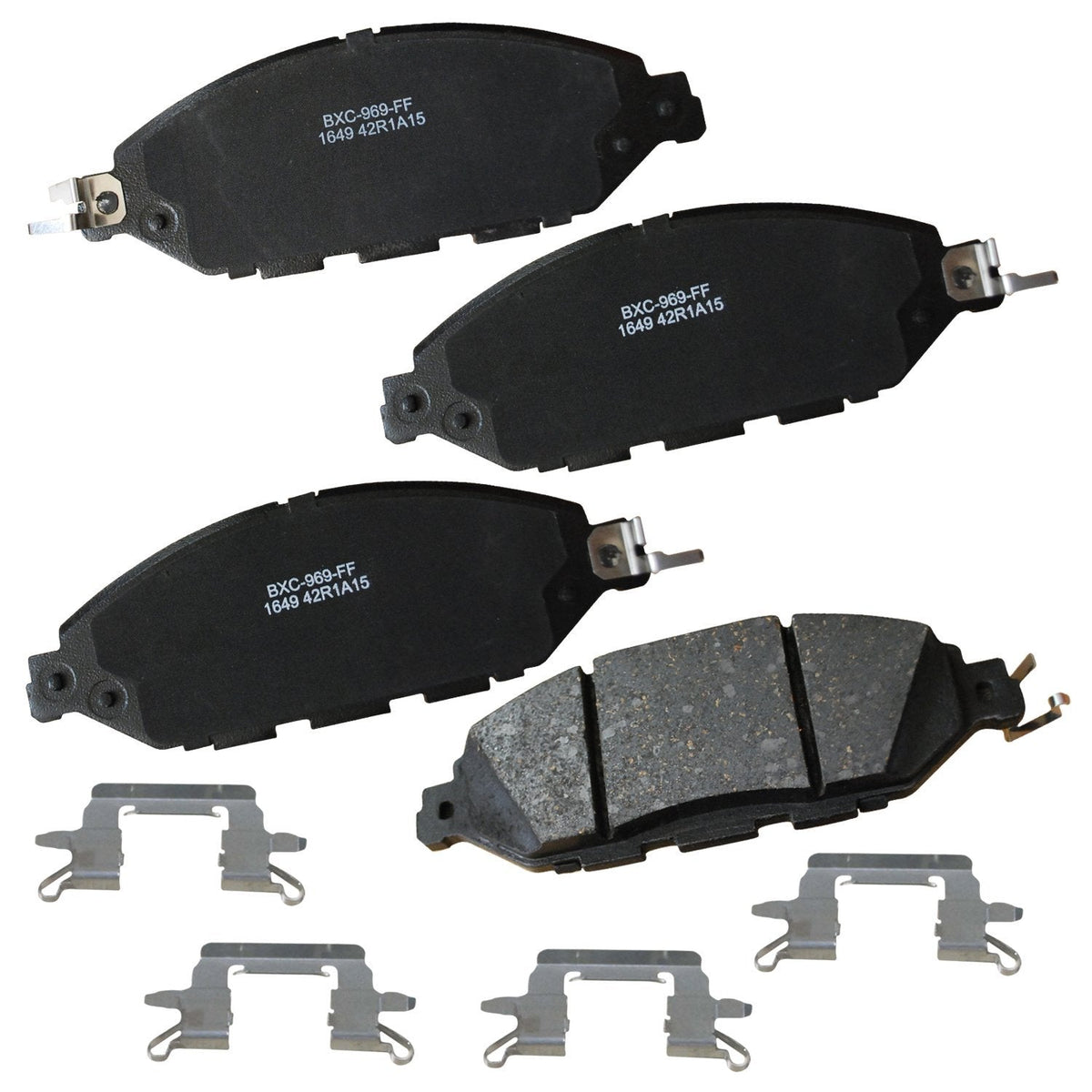 Bendix Premium SBC436A Ceramic Front Brake Pads for Toyota 4Runner 2002-2001, Hilux 2004, Tacoma 1998-1995 Jansha Store