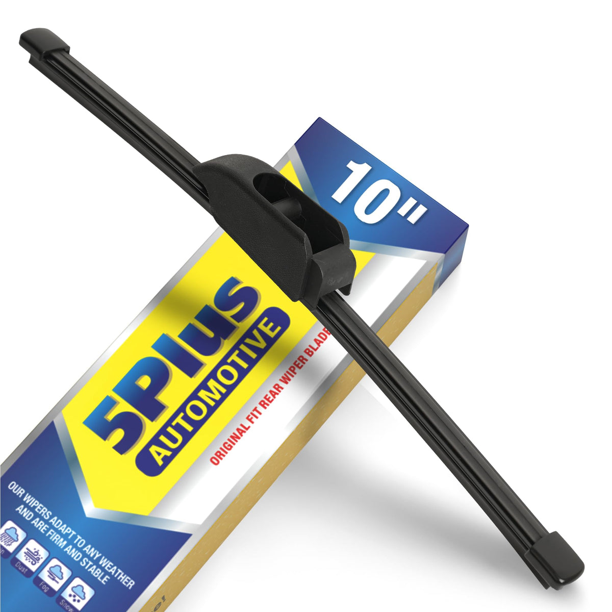 5 PLUS RearQuiet 12 Inch Rear Wiper Blade,OEM Replacement Rear Window Wiper Jansha Store
