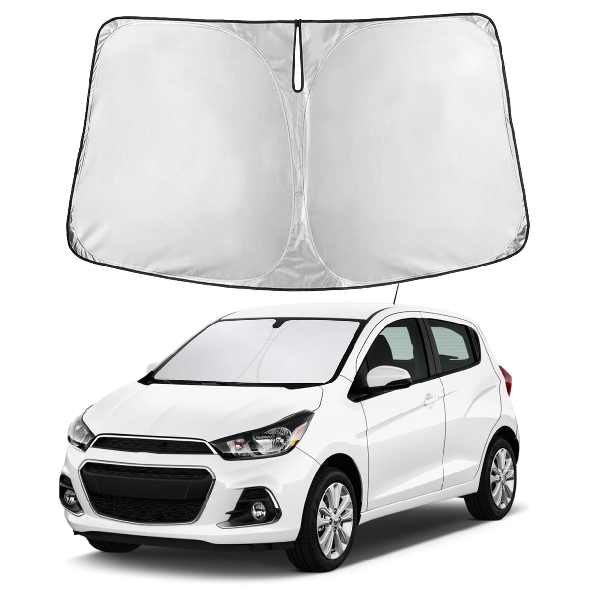 EcoNour Car Windshield Sun Shade, Front Window Sun Blocker for SUVs,Sedan Jansha Store