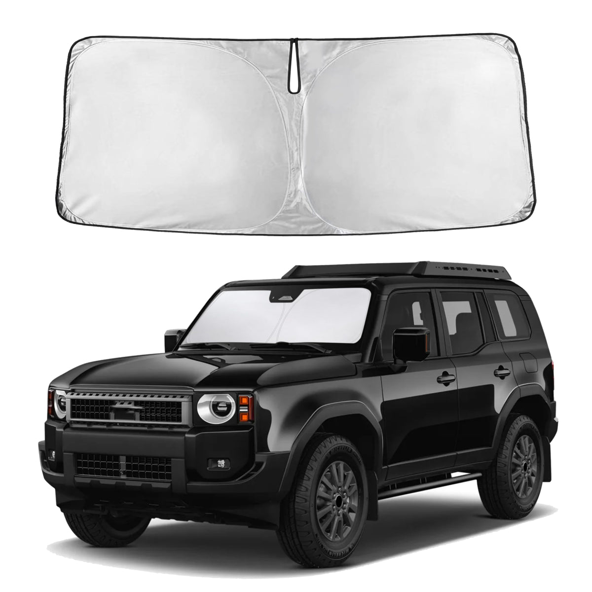EcoNour Car Windshield Sun Shade, Front Window Sun Blocker for SUVs,Sedan Jansha Store