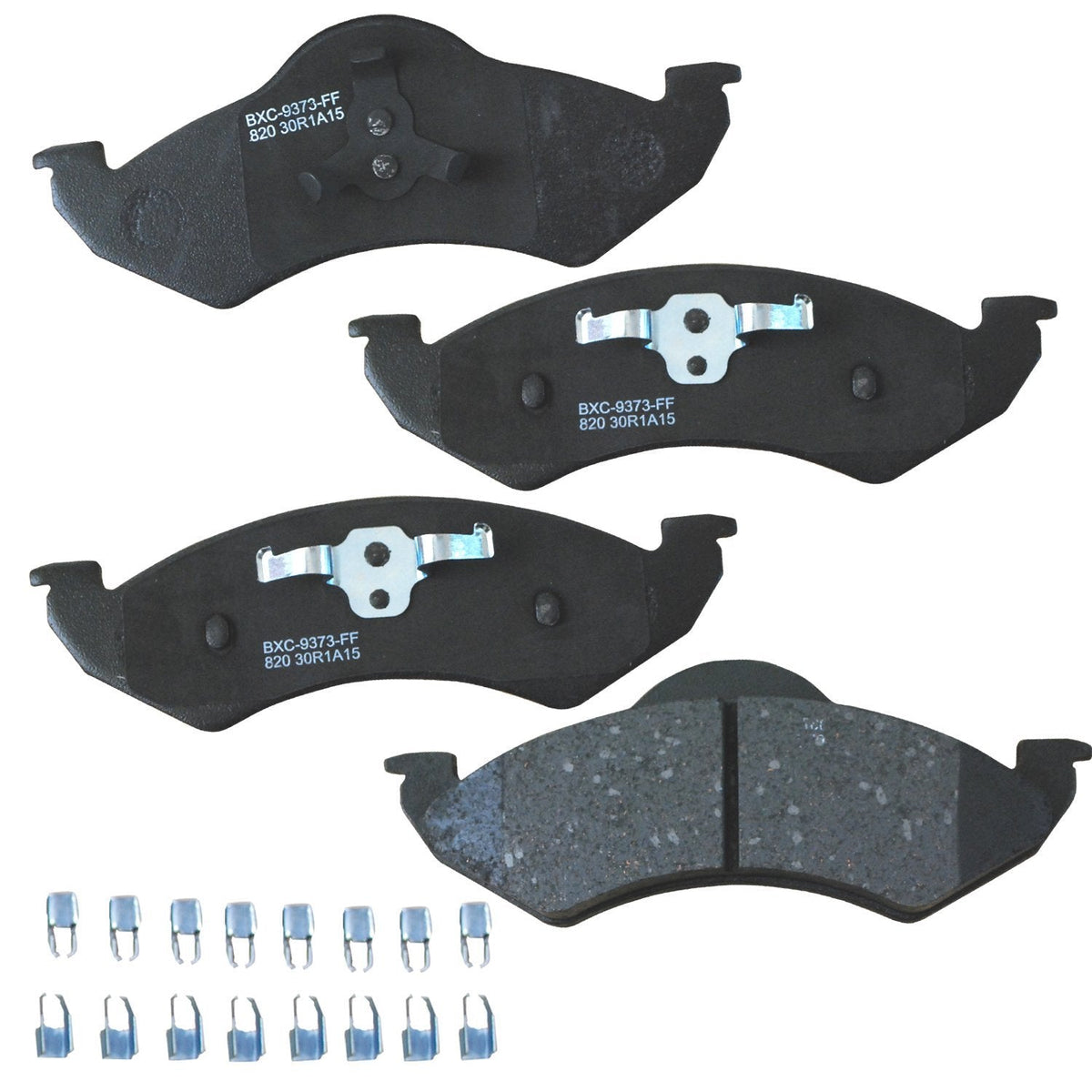 Bendix Premium SBC436A Ceramic Front Brake Pads for Toyota 4Runner 2002-2001, Hilux 2004, Tacoma 1998-1995 Jansha Store