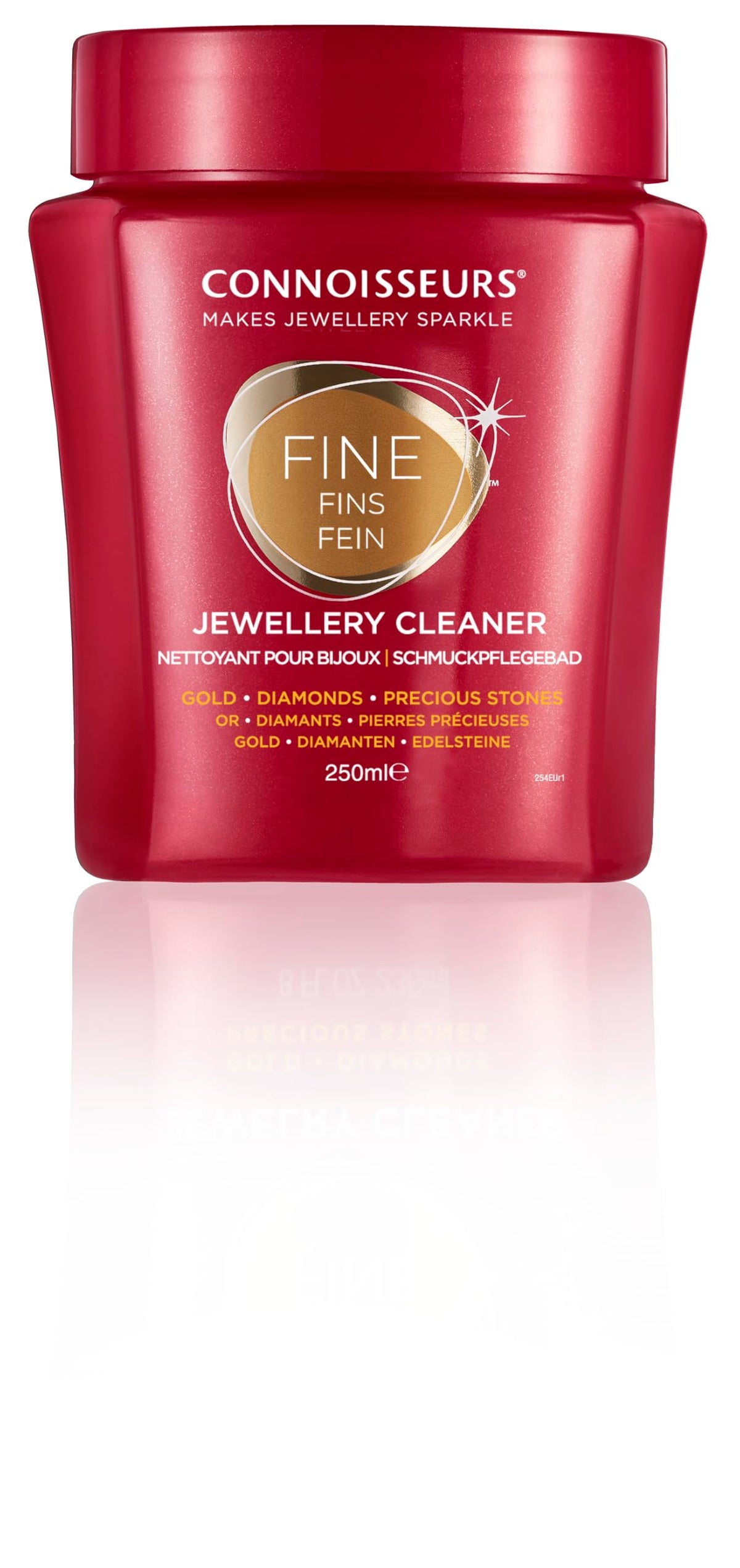 CONNOISSEURS Premium Edition Jewelry Cleaner, Value Size 9.6oz - Pick from Fine, Silver or Delicate Jewelry Cleaner Jansha Store