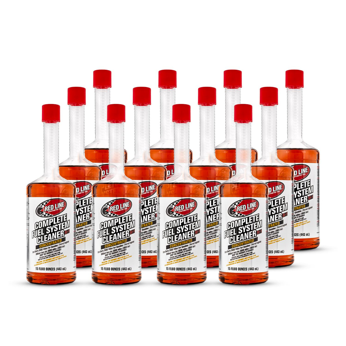 Red Line 60103 SI-1 Complete Fuel System Cleaner - 15 Ounce- Fuel Injector Cleaner and Carburetor Cleaner for Corrosion Prevention and Injector, Valve, and Combustion Chamber Deposit Removal Jansha Store