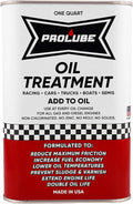 Prolube Oil Treatment - Engine Oil Additive for Gas & Diesel Engines - Reduces Wear, Noise, Vibration - Boosts Fuel Economy & Horsepower - Works on Transmissions & Differentials (1QT) Jansha Store