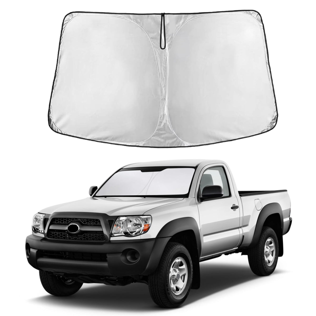 EcoNour Car Windshield Sun Shade, Front Window Sun Blocker for SUVs,Sedan Jansha Store