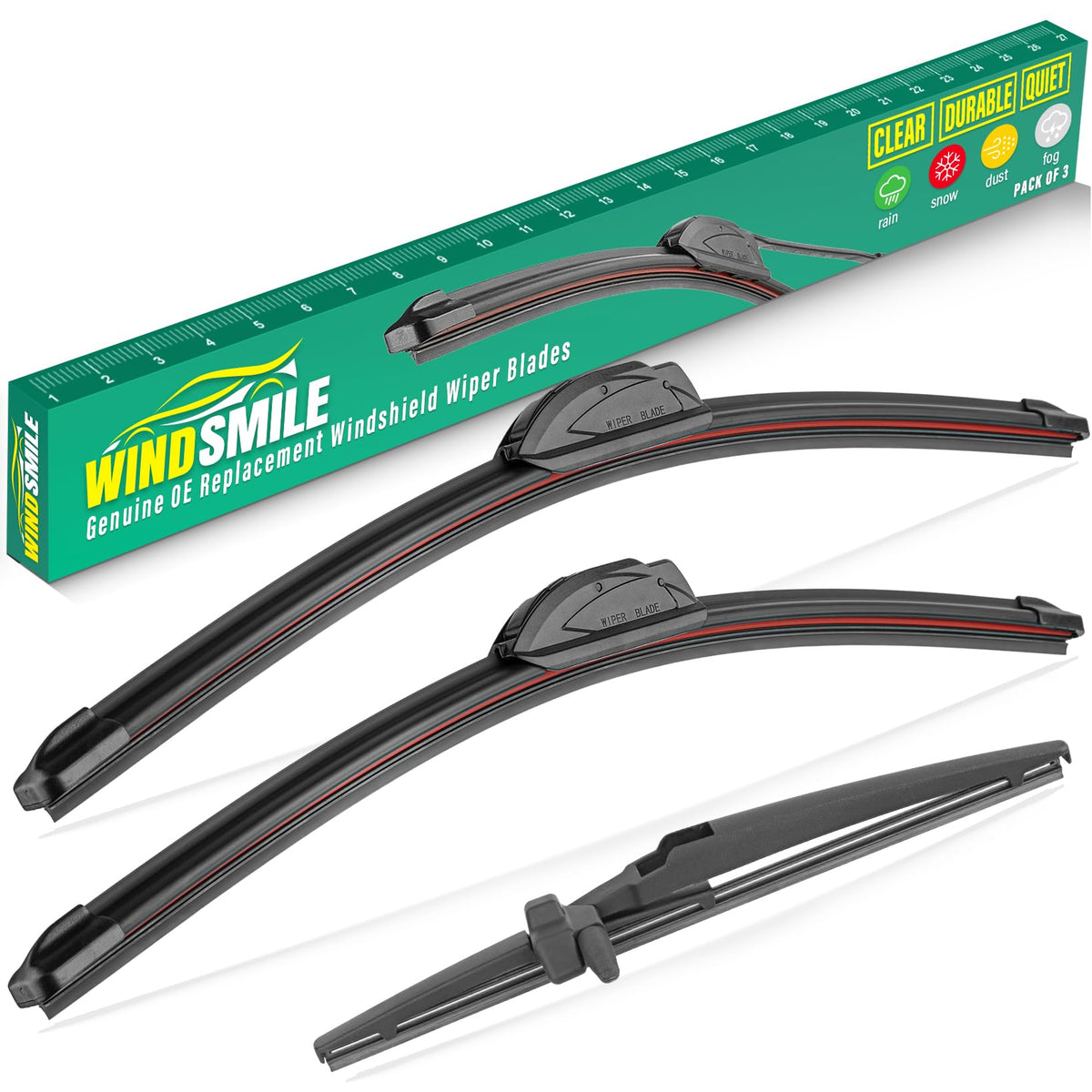 WINDSMILE Windshield Wiper Blades Replacement for Chevrolet Trax 2024-2026 Jansha Store