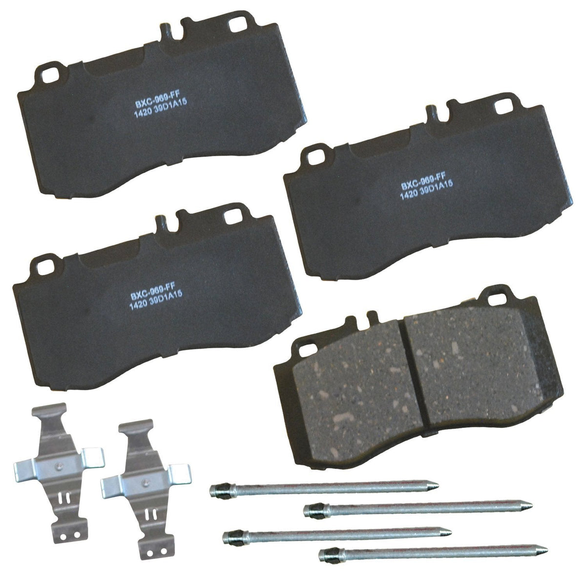 Bendix Premium SBC436A Ceramic Front Brake Pads for Toyota 4Runner 2002-2001, Hilux 2004, Tacoma 1998-1995 Jansha Store