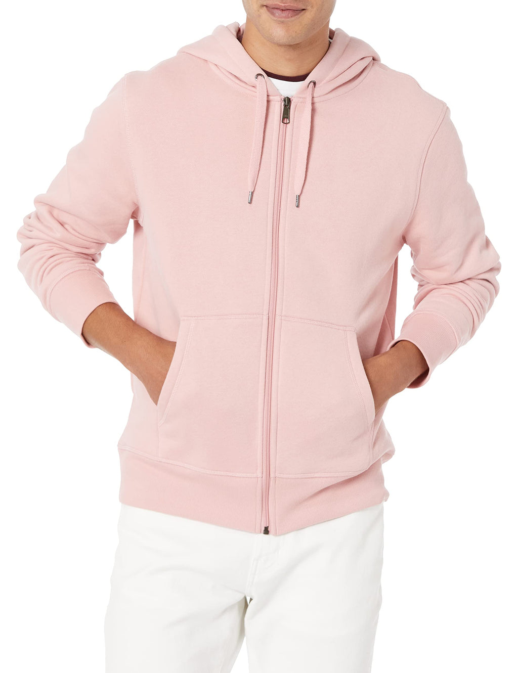 Amazon Essentials Men's Full-Zip Fleece Hoodie Sweatshirt (Available in Big & Tall) Jansha Store