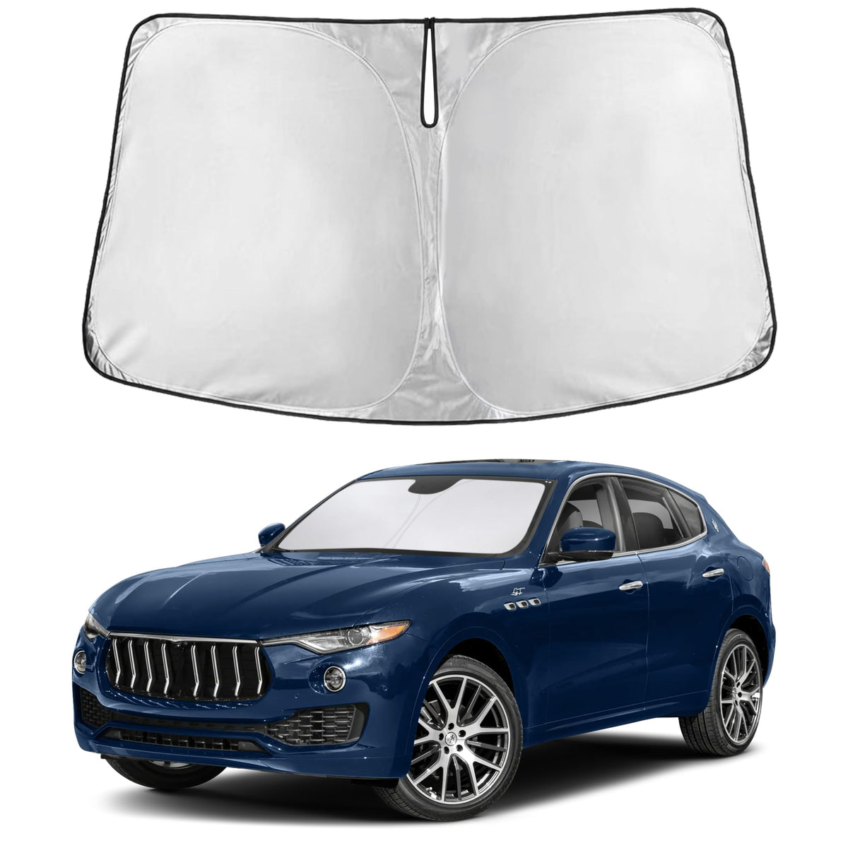 EcoNour Car Windshield Sun Shade, Front Window Sun Blocker for SUVs,Sedan Jansha Store