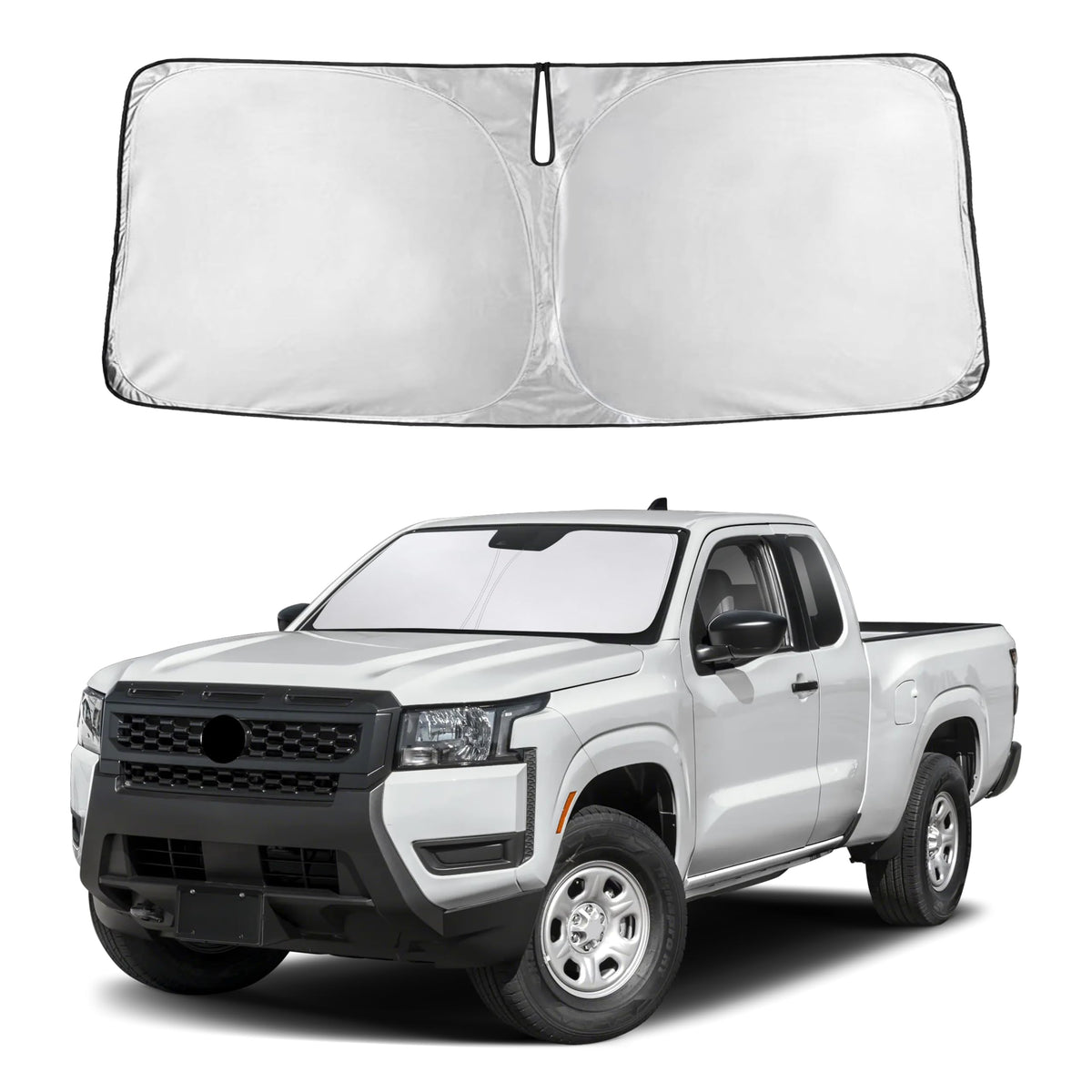 Autovir Windshield Sun Shade, Foldable Car Window Shades, 280T Visor Shade Jansha Store