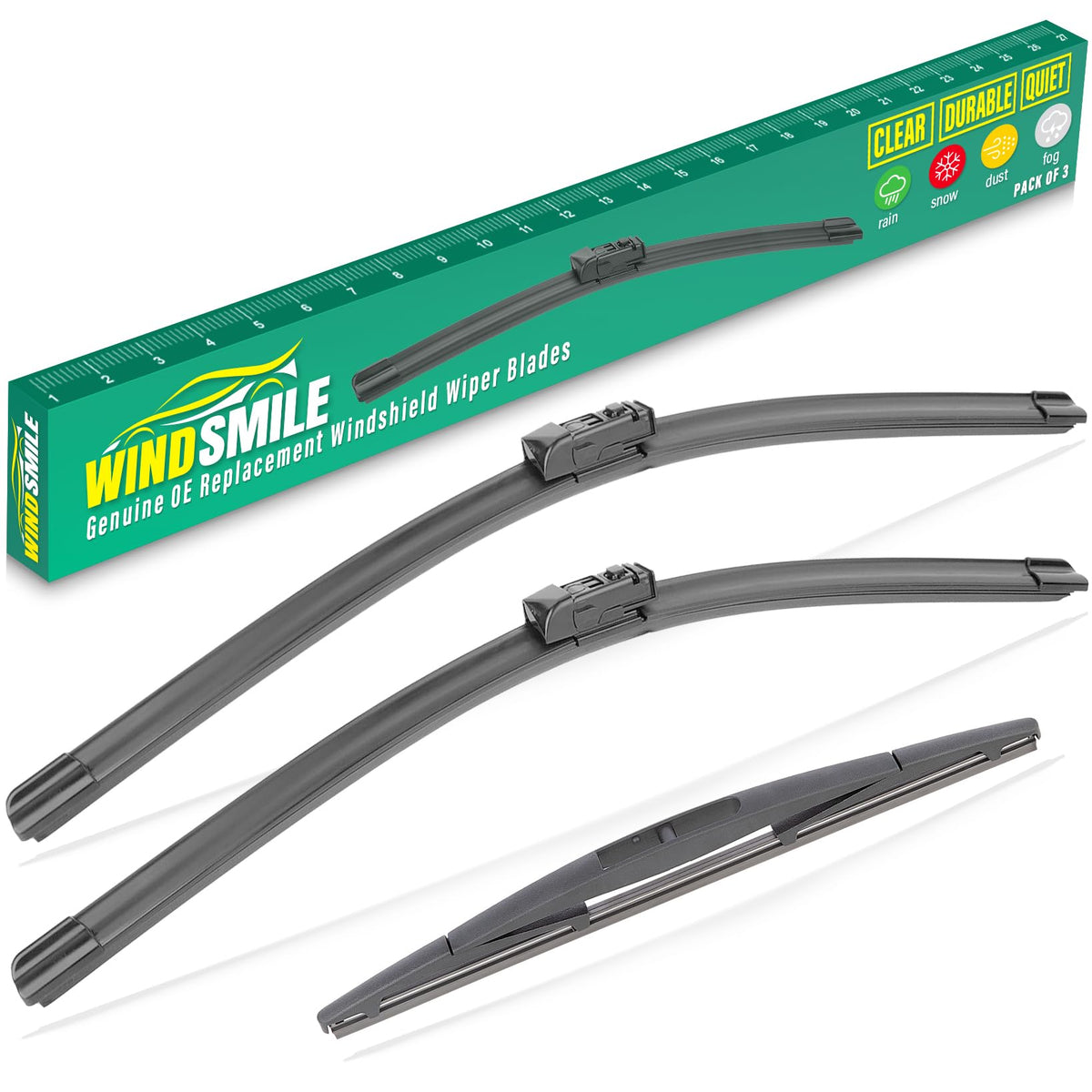 WINDSMILE Windshield Wiper Blades Replacement for Chevrolet Trax 2024-2026 Jansha Store